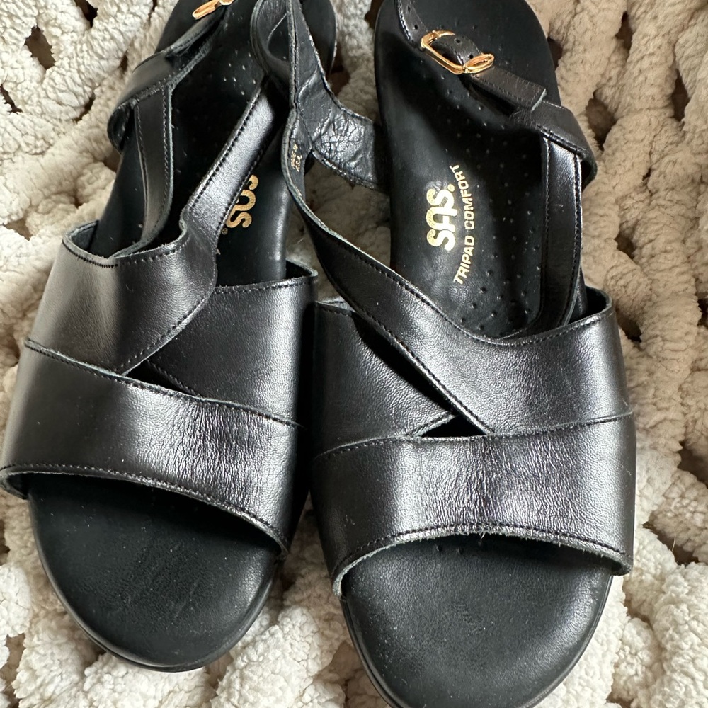 Black SAS sandal